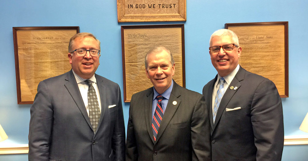 MCUL’s Ross, bankers push for S. 2155 during D.C. visit