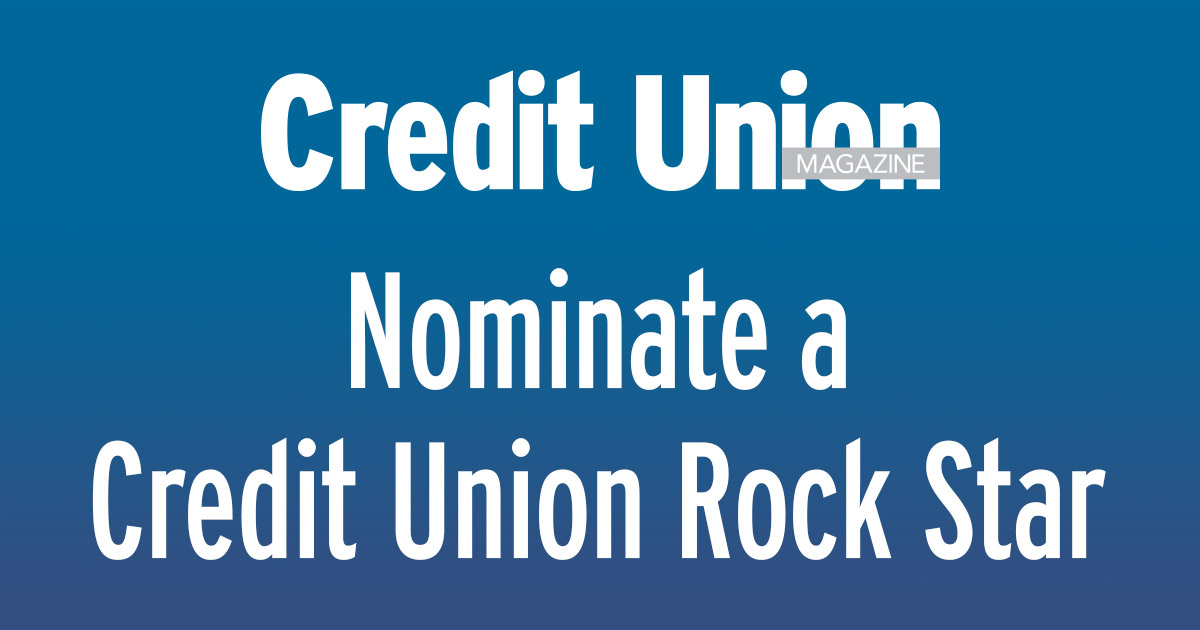 Nominate a Credit Union Rock Star
